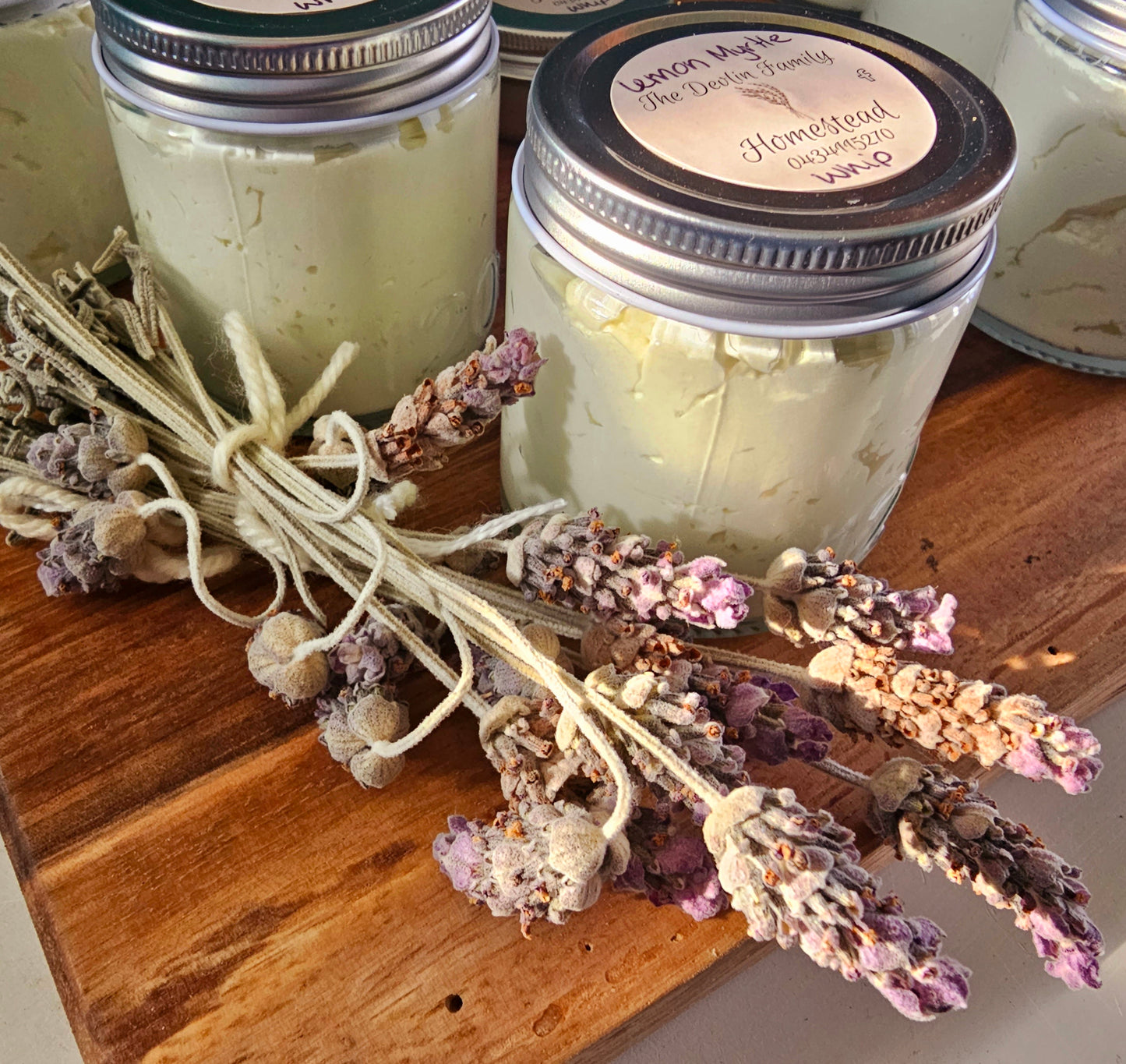 Lemon Myrtle Leaf Infused Tallow Whip