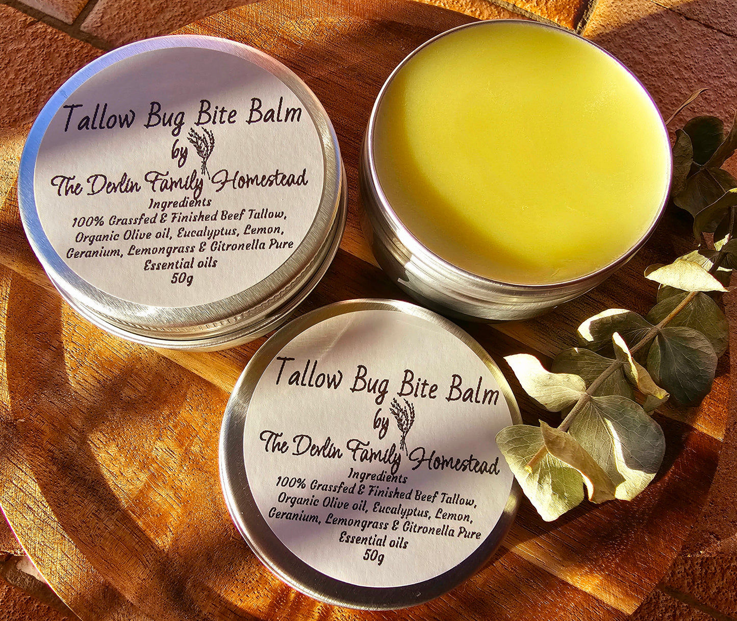 Tallow Bug Bite Balm
