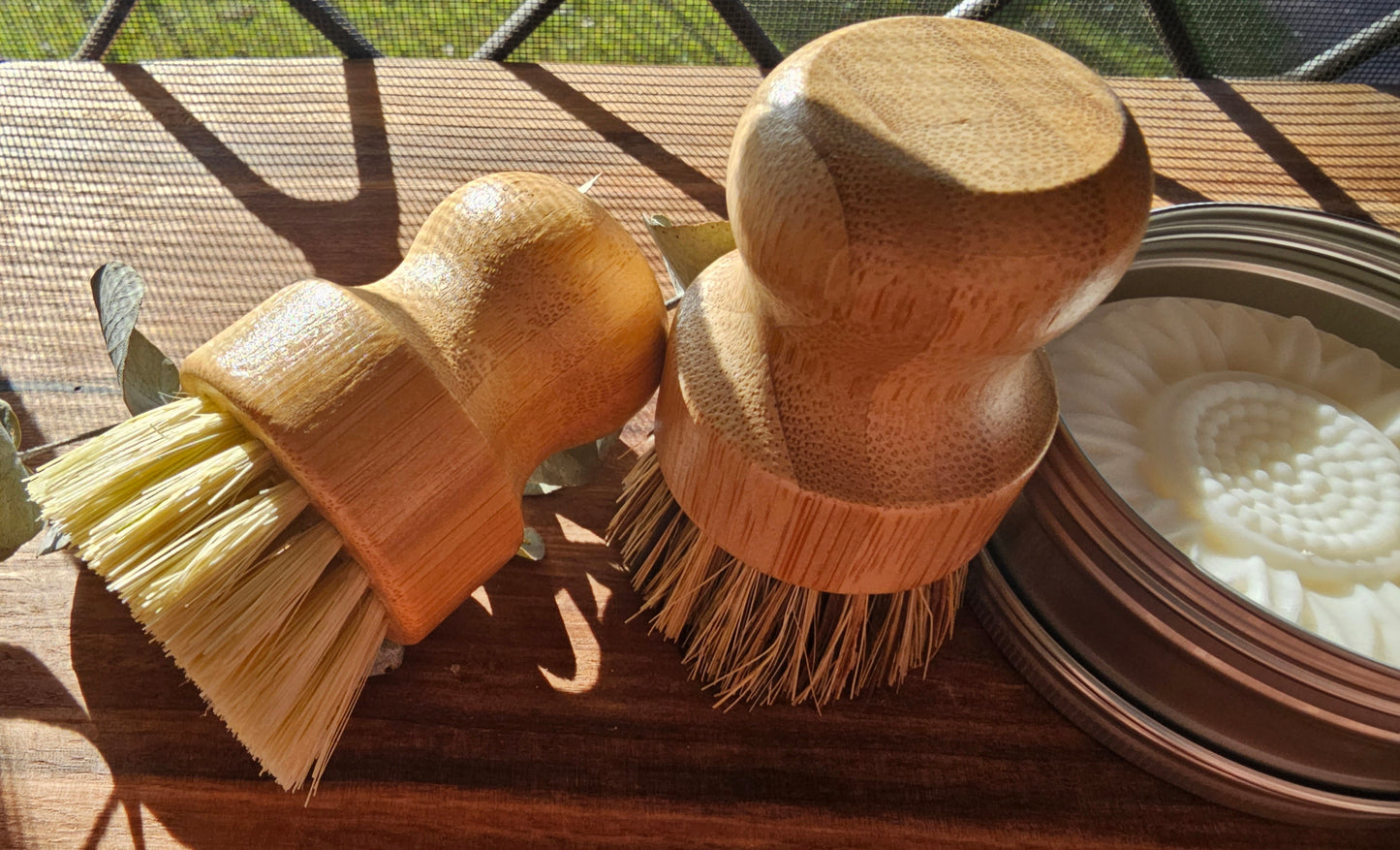 Bamboo Scrubbing Dish Brush