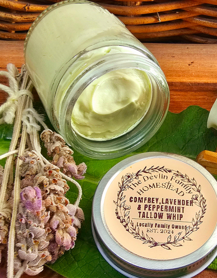 Comfrey Infused Tallow Whip