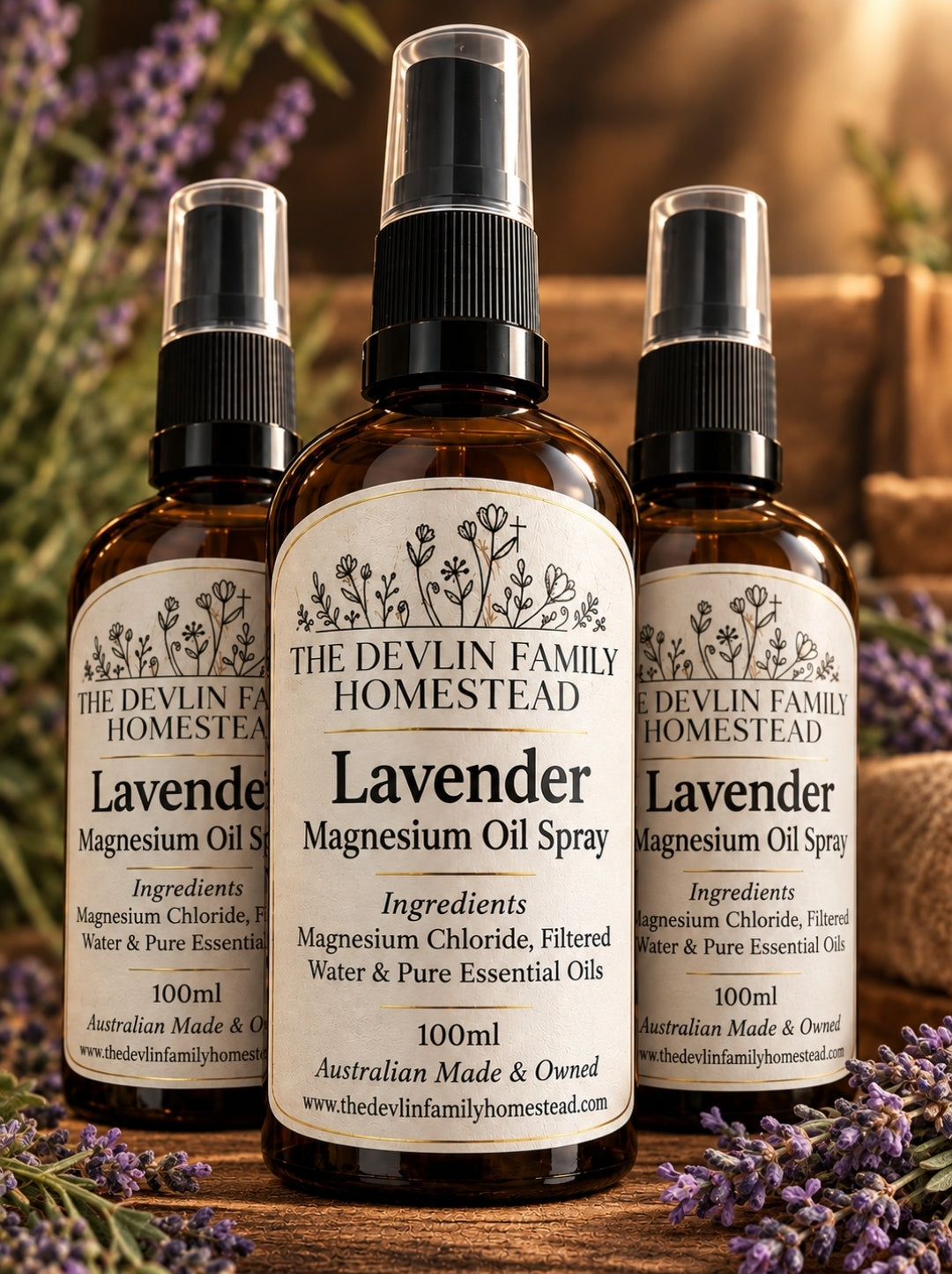 Lavender Magnesium Oil Spray