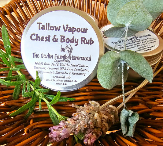 Tallow Vapour Chest & Body Rub