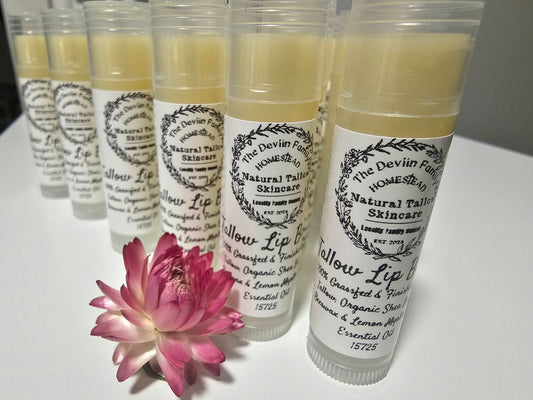 Lemon Myrtle Tallow lip Balm
