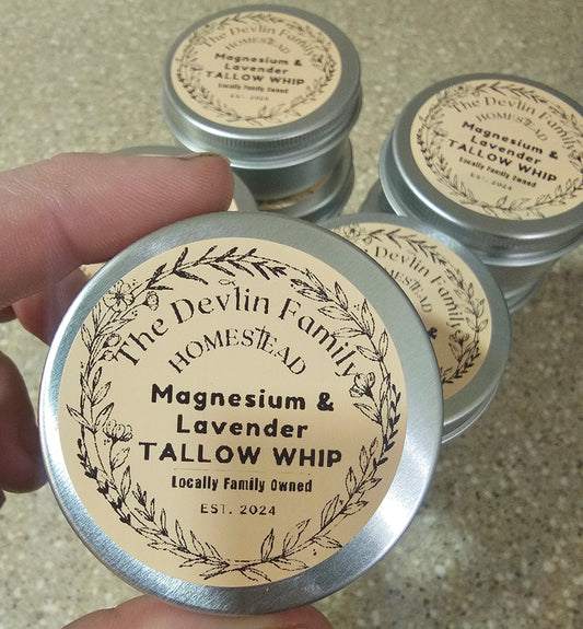 Magnesium infused Tallow Whip