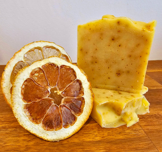 Orange Sponge Cake Tallow Soap