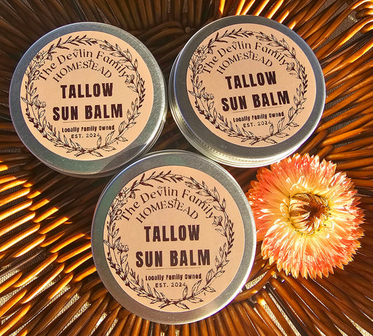 Tallow Sun Balm