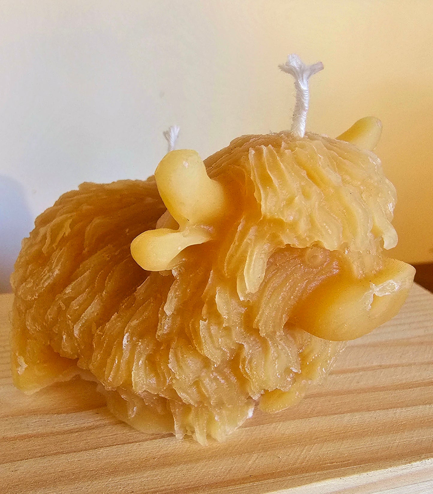 Highland Cow - 100% Beeswax Candle