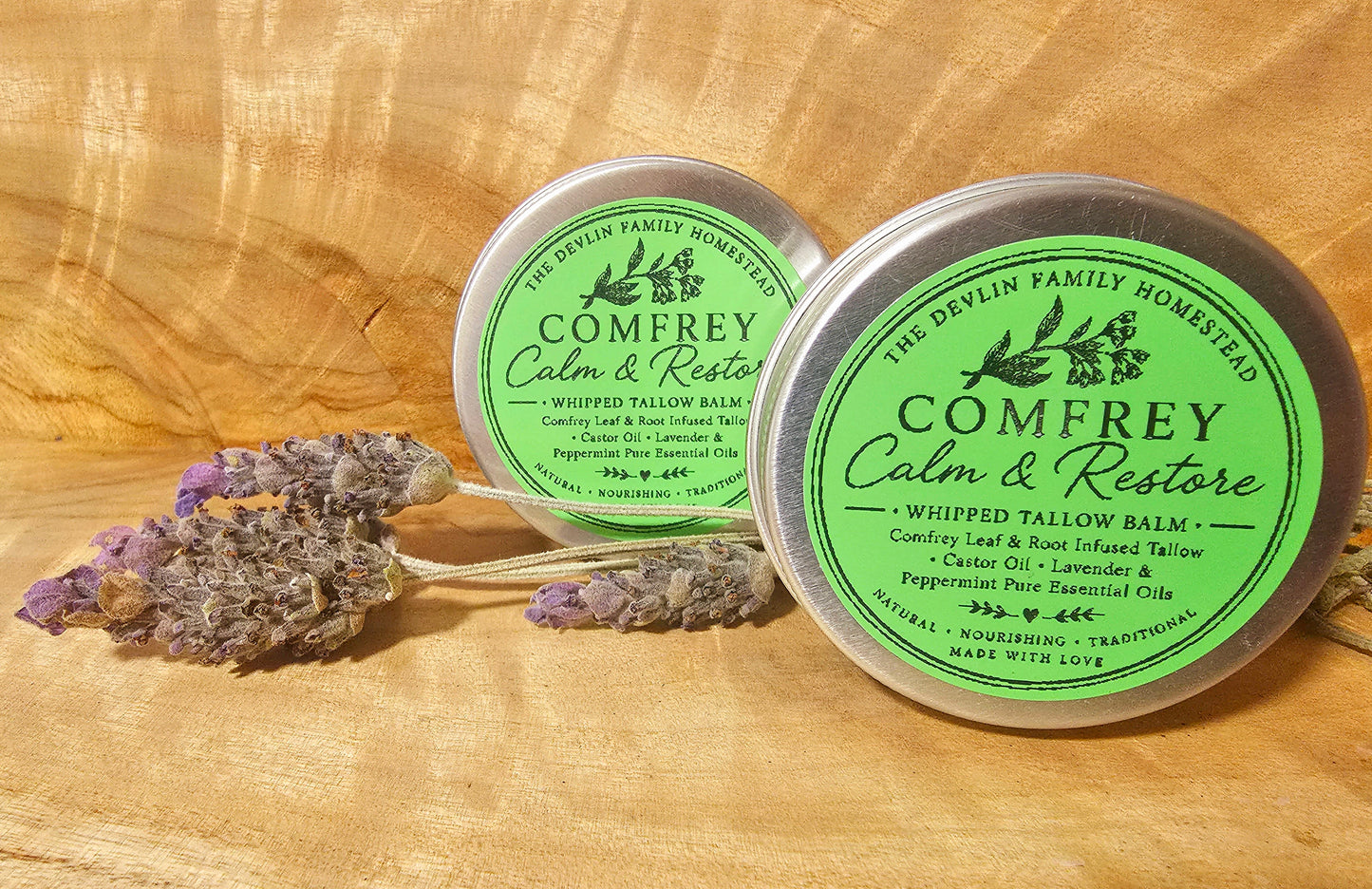 COMFREY - Calm & Restore Whipped Tallow Balm