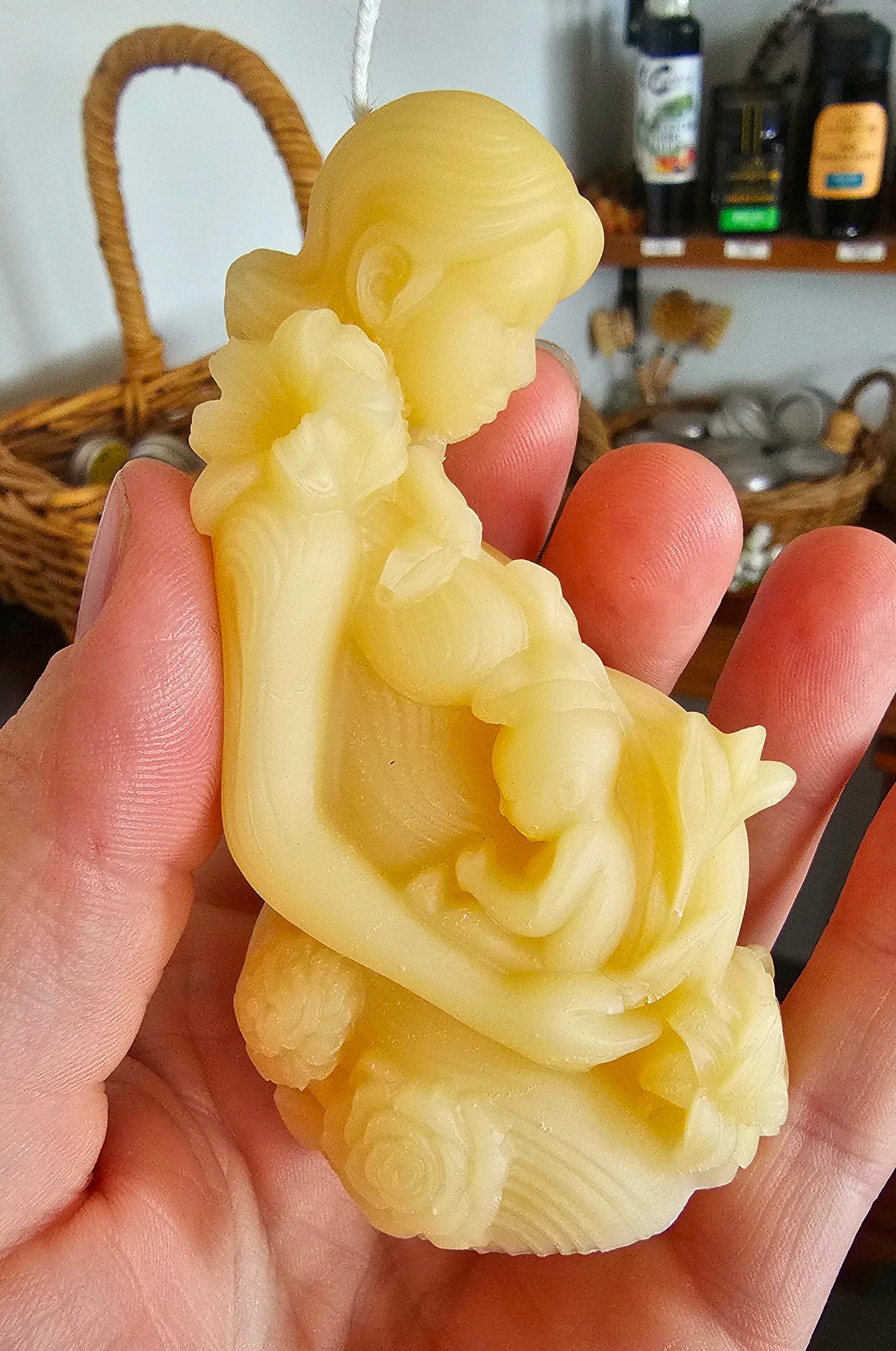 Mama & Baby Beeswax Candle