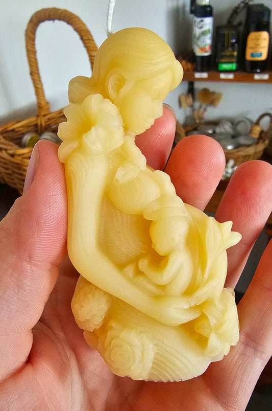 Mama & Baby Beeswax Candle