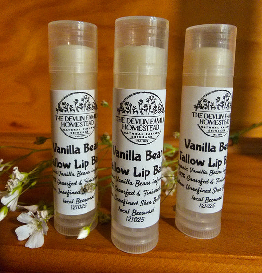 Vanilla Bean Infused Lip Balm
