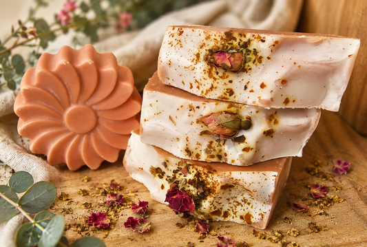 Rhubarb & Greek Yogurt Tallow Soap Bar