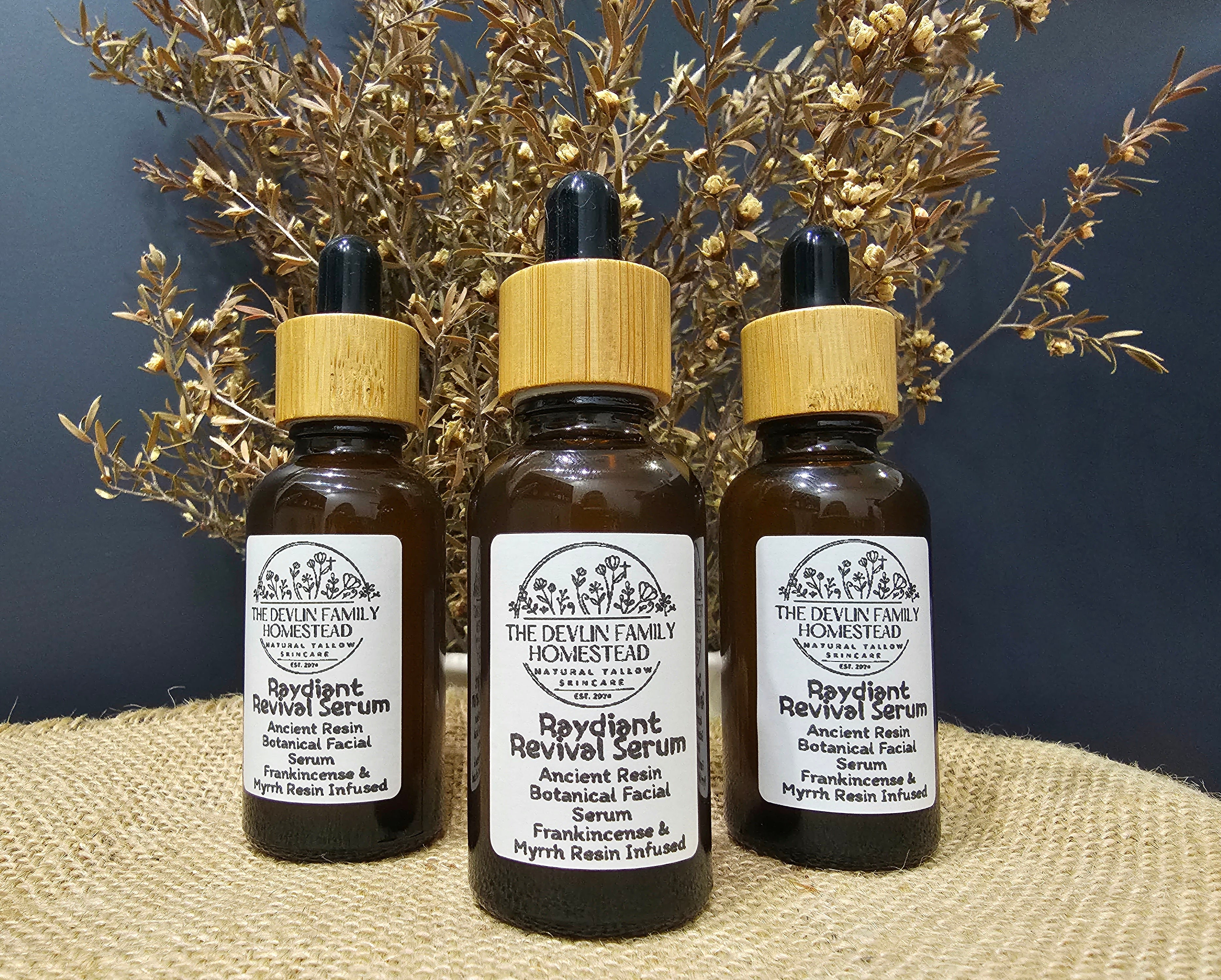 Raydiant Revival Serum – The Devlin Family Homestead